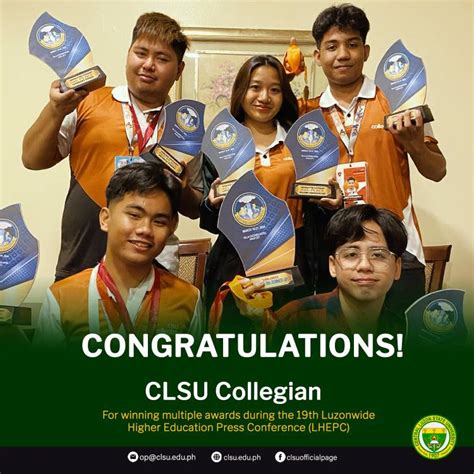 clsu uniform|CLSU Collegian .